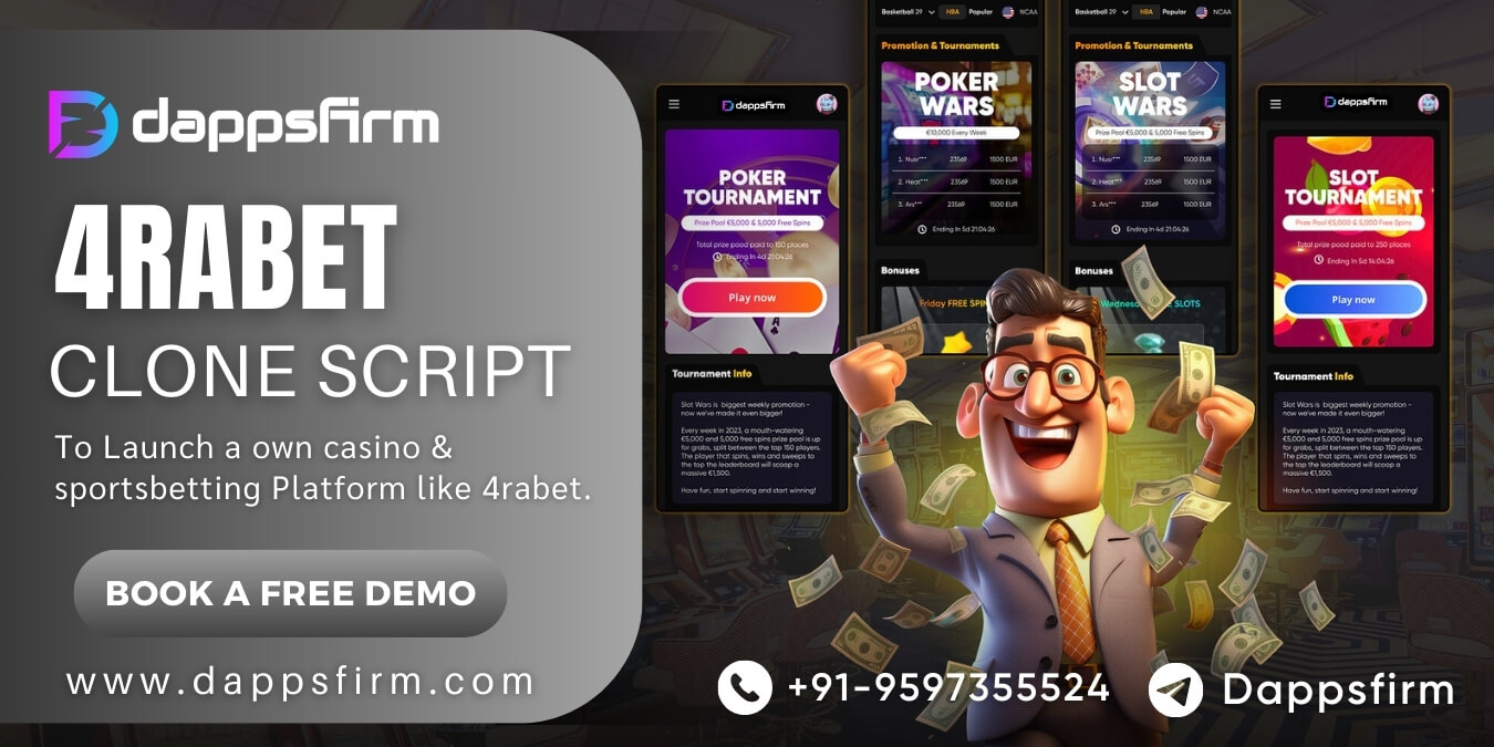 Launch Your Online Betting Business with 4rabet Clone Script